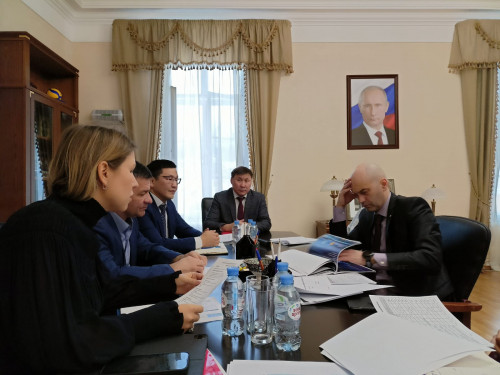 Встреча делегации Республики Саха (Якутия) с первым заместителем министра спорта РФ
